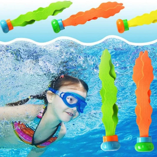 Summer Rocket Shark Fish Diving Games Pool Toys for Kids Swimming Pool Throwing Water Fun Game Toy Diving Swimming Toys Set Gift